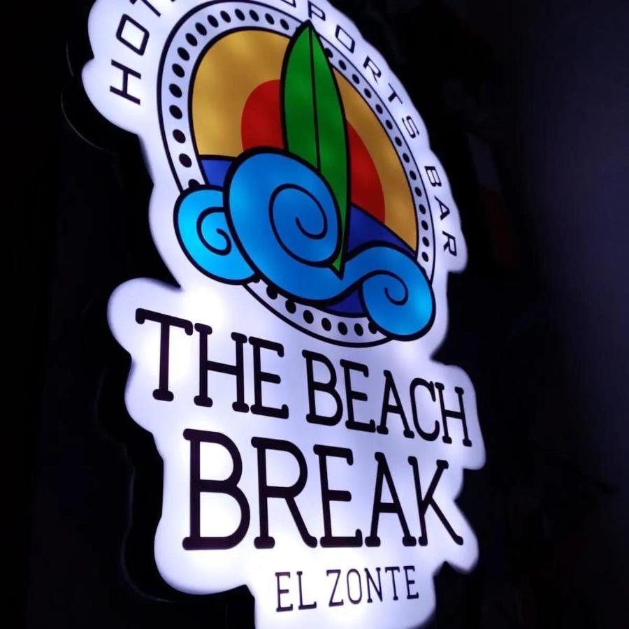 The Beach Break Hotel El Zonte Exterior photo